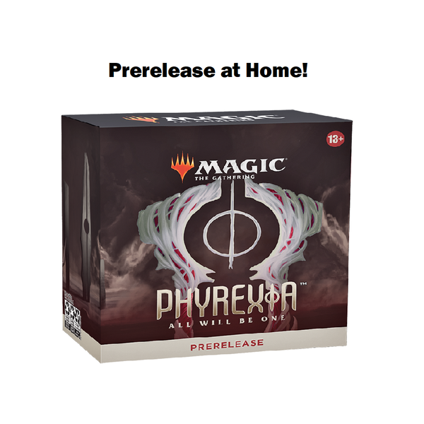 Wizards of the Coast MTG Phyrexia All Will Be One Prelease At Home (+2 Packs Bonus)