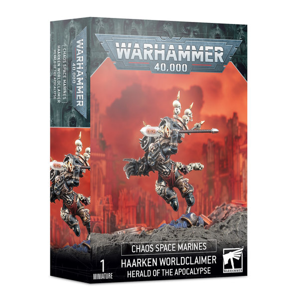 Warhammer 40k CHAOS SPACE MARINES HAARKEN WORLDCLAIMER