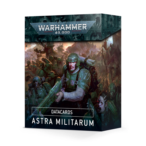 Warhammer 40k DATACARDS: ASTRA MILITARUM (ENG)