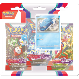 POKEMON POKEMON SV1 SCARLET AND VIOLET 3PK BLISTER - Water