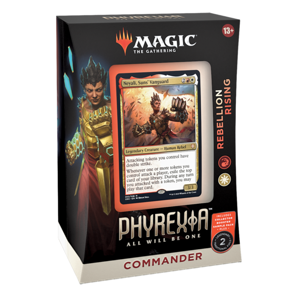 Wizards of the Coast MTG PHYREXIA ALL WILL BE ONE COMMANDER - Rebellion Rising