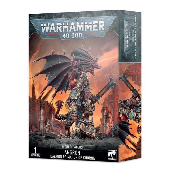 Warhammer 40k WORLD EATERS: ANGRON DAEMON PRIMARCH OF KHORNE