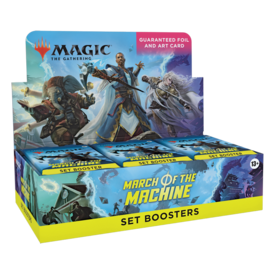 Wizards of the Coast MTG MARCH OF THE MACHINE SET BOOSTER