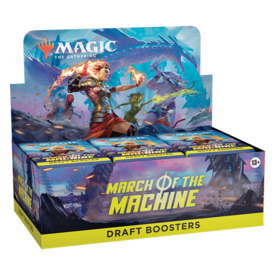 Wizards of the Coast MTG MARCH OF THE MACHINE DRAFT BOOSTER