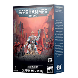 Warhammer 40k SPACE MARINES WHITE CONSULS: CAPTAIN MESSINIUS