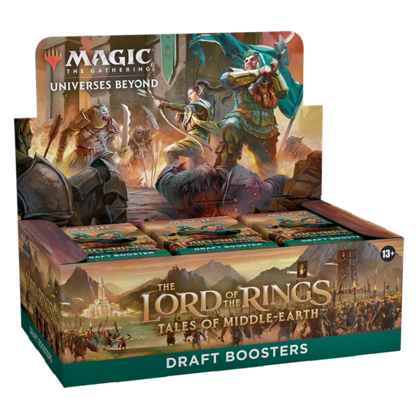 Wizards of the Coast MTG LORD OF THE RINGS DRAFT BOOSTER BOX