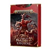 AOS - WARSCROLL CARDS - Blades of Khorne