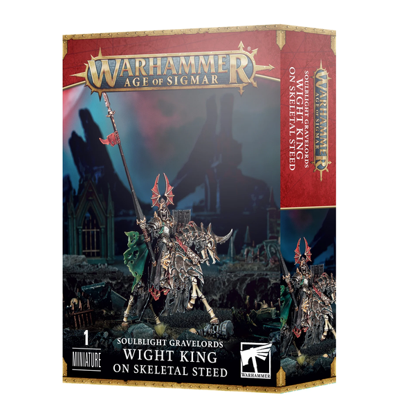 Soulblight Gravelords SOULBLIGHT GRAVELORDS: WIGHT KING ON STEED