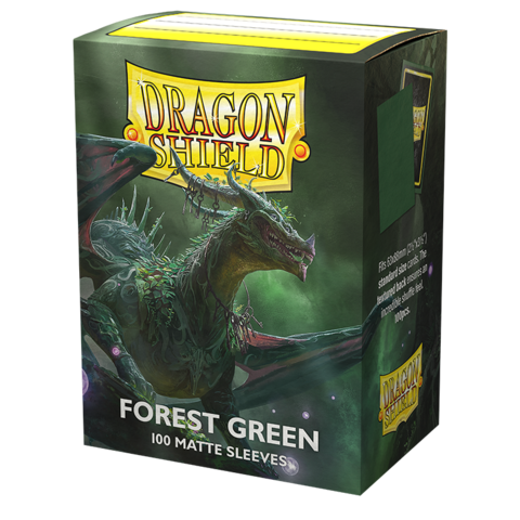 DRAGON SHIELD - SLEEVES (100ct) - MATTE - Forest Green