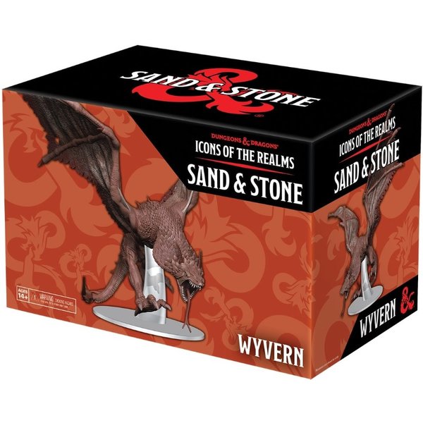 WIZKIDS DND ICONS 26: SAND AND STONE WYVERN BOXED MINI
