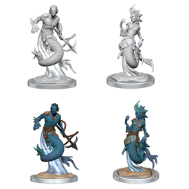 Wizkids DND UNPAINTED MINIS WV20 MERFOLK