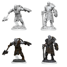 WIZKIDS DND - UNPAINTED MINIS - WV20 - Earth Genasi Fighter