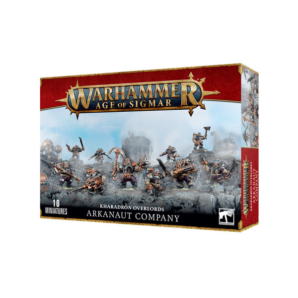 Age of Sigmar KHARADRON OVERLORDS ARKANAUT COMPANY