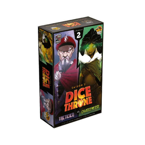 LUCKY DUCK GAMES DICE THRONE - S2 - Tacticien VS Chasseresse