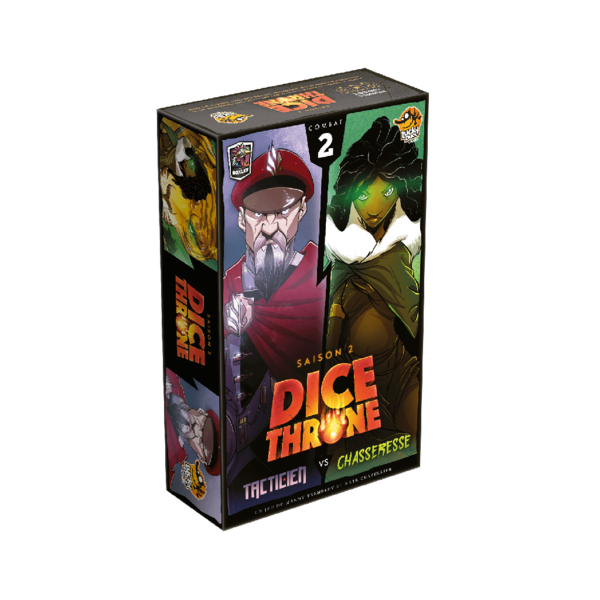 LUCKY DUCK GAMES Dice Throne Saison 2 - Tacticien vs. Chasseresse