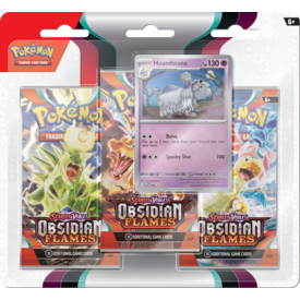 POKEMON POKEMON SV3 OBSIDIAN FLAMES 3PK BLISTER