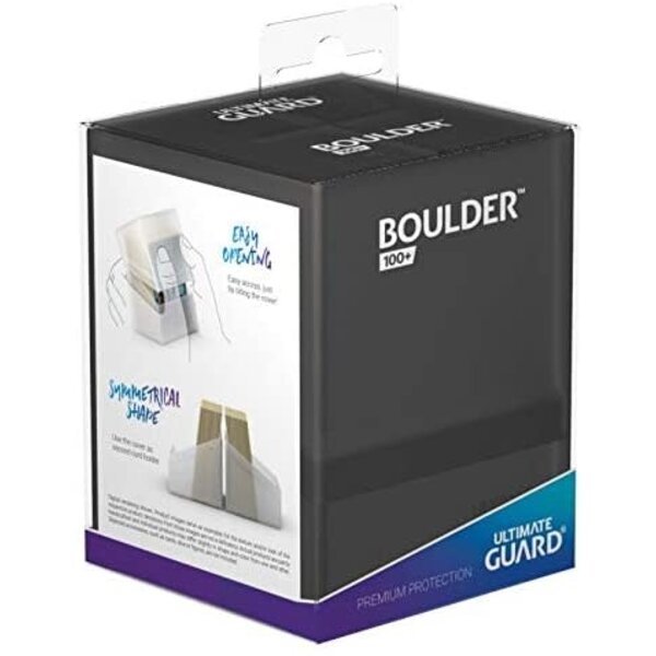 Ultimate Guard UG DECK CASE - BOULDER - Onyx 100+