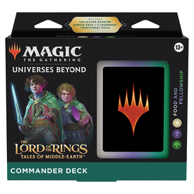 Wizards of the Coast MTG - LORD OF THE RINGS - COMMANDER DECK - Food and Fellowship