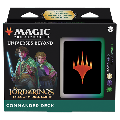 MTG - LORD OF THE RINGS - COMMANDER DECK - Food and Fellowship