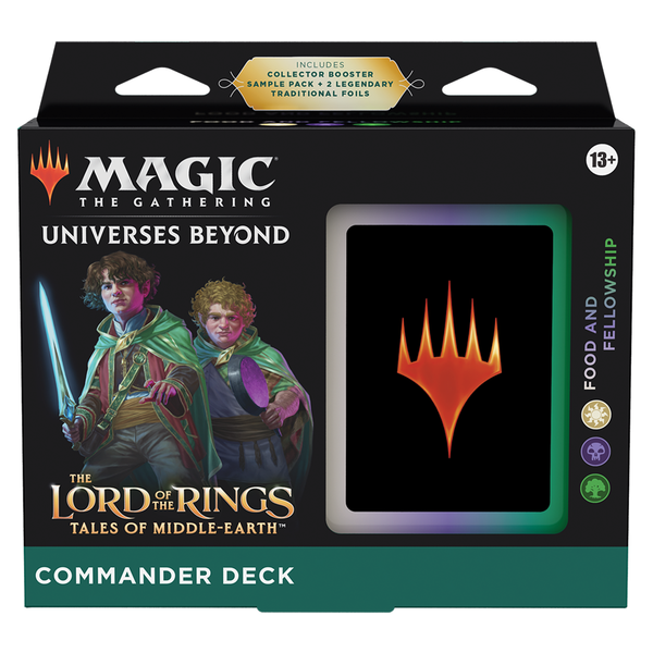 Wizards of the Coast MTG - LORD OF THE RINGS - COMMANDER DECK - Food and Fellowship