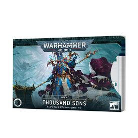 Warhammer 40k INDEX CARDS: THOUSAND SONS (ENG)