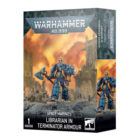 40K - SPACE MARINES - Librarian in Terminator Armour