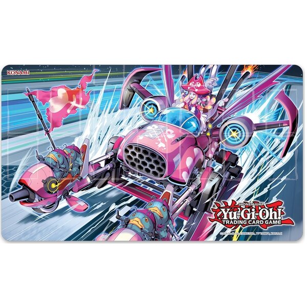 Konami YGO GOLD PRIDE CHARIOT CARRIE GAME MAT