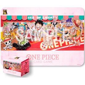 Bandai ONE PIECE - PLAYMAT/CARD CASE SET - 25th anniversary Edition