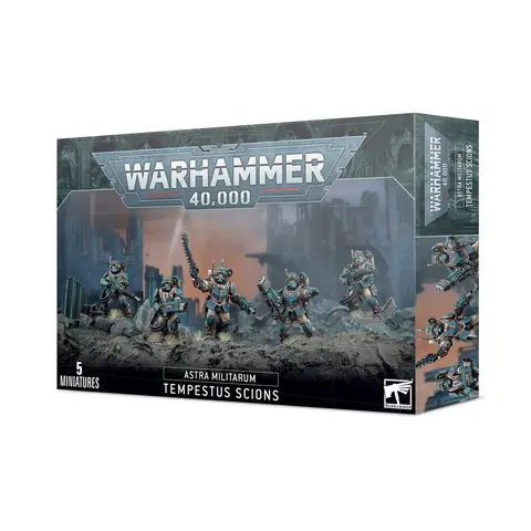 40K - ASTRA MILITARUM - Tempestus Scions