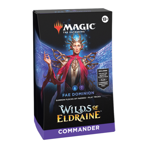 MTG WILDS OF ELDRAINE COMMANDER - Fae Dominion *AVAILABLE SEPTEMBER 1st*