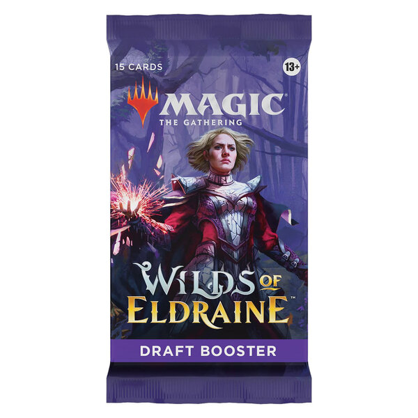 Wizards of the Coast MTG WILDS OF ELDRAINE DRAFT BOOSTER single