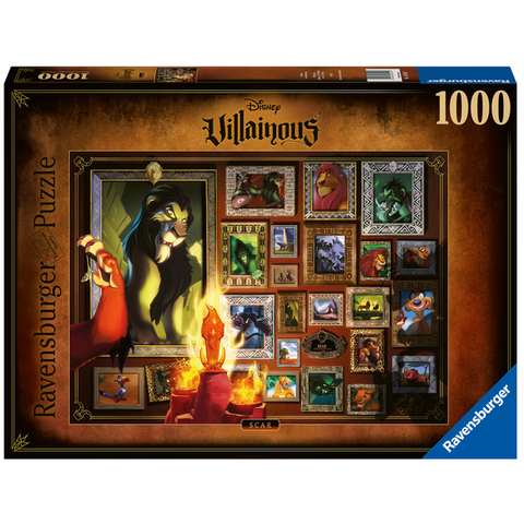 PUZZLE - 1000piece - VILLAINOUS - Scar