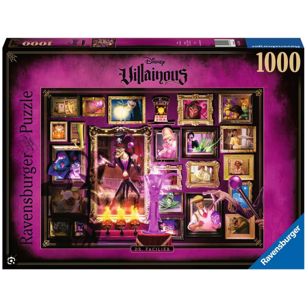 Ravensburger PUZZLE - 1000piece - VILLAINOUS - DR. Facilier