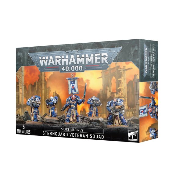 Games Workshop 40K - SPACE MARINES - Sternguard Veteran Squad