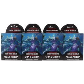 WIZKIDS DND - ICONS 28 -  8CT BOOSTER BRICK - Seas and Shores