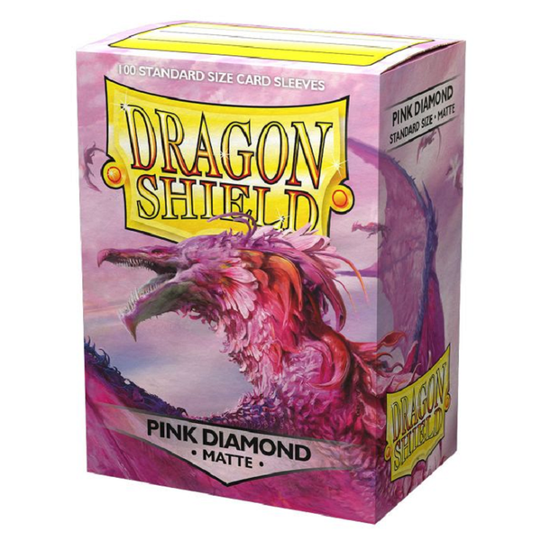 Arcane Tinmen DRAGON SHIELD - SLEEVES (100ct) - MATTE - Pink Diamond