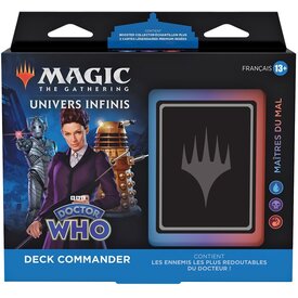 Wizards of the Coast MTG - DR WHO - COMMANDER (FR) - Maîtres du Mal