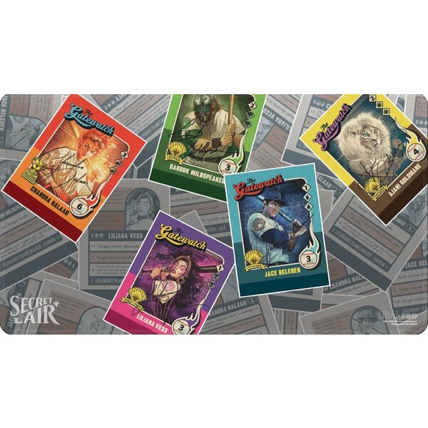 MTG UP - PLAYMAT - STITCHED - MTG - SECRET LAIR - Baseball 2023