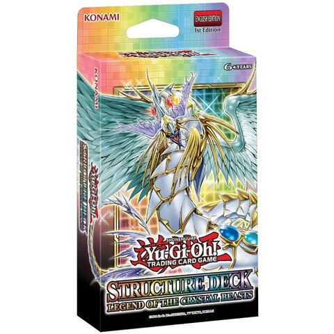 YGO LEGEND OF THE CRYSTAL BEASTS STRUCTURE DECK