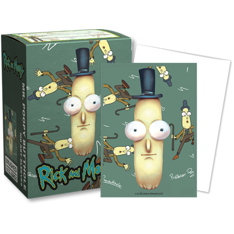 DRAGON SHIELD SLEEVES MR. POOPY BUTTHOLE 100CT