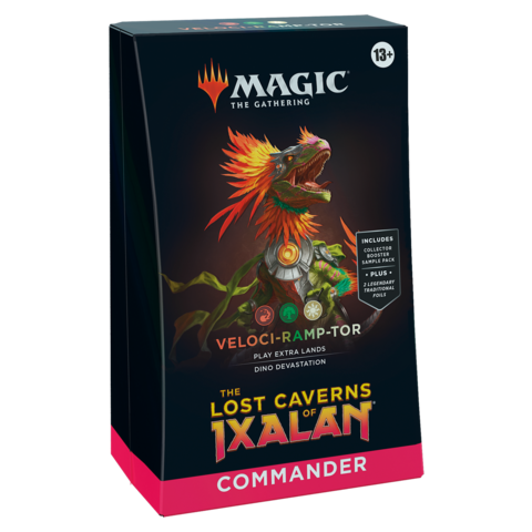 MTG - LOST CAVERNS OF IXALAN - COMMANDER DECK - Veloci-Ramp-Tor