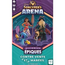 Usaopoly DISNEY SORCERER'S ARENA - ALLIANCES ÉPIQUES: CONTRE VENTS ET MARÉES (FR)