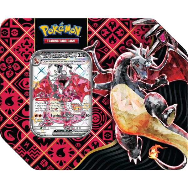 Pokemon POKEMON - SV - PALDEAN FATES - TINS - Charizard EX