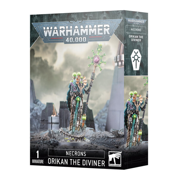 Warhammer 40k 40K - NECRONS - Orikan the Diviner