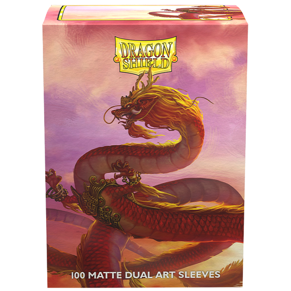 Arcane Tinmen DRAGON SHIELD - SLEEVES (100ct) - DUAL MATTE - Year of the dragon 2024