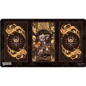 Ultra Pro UP PLAYMAT DND DECK OF MANY BLACK STITCHED