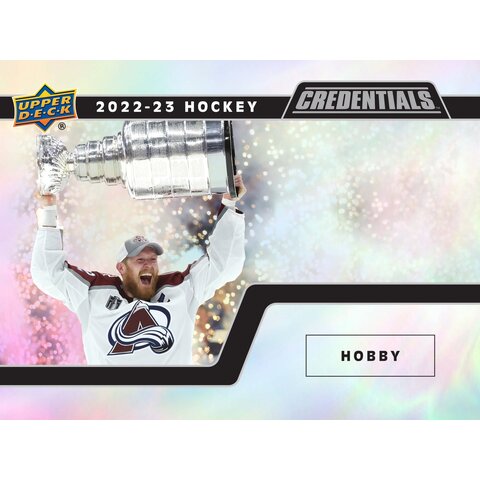 UD CREDENTIALS HOCKEY 22/23 BOOSTER BOX