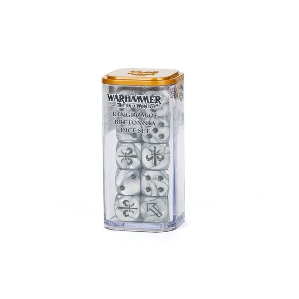 Games Workshop OLD WORLD - KINGDOM OF BRETONNIA - Dice Set