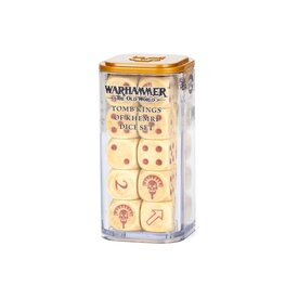 Warhammer The Old World The Old World: Tomb Kings of Khemri Dice Set