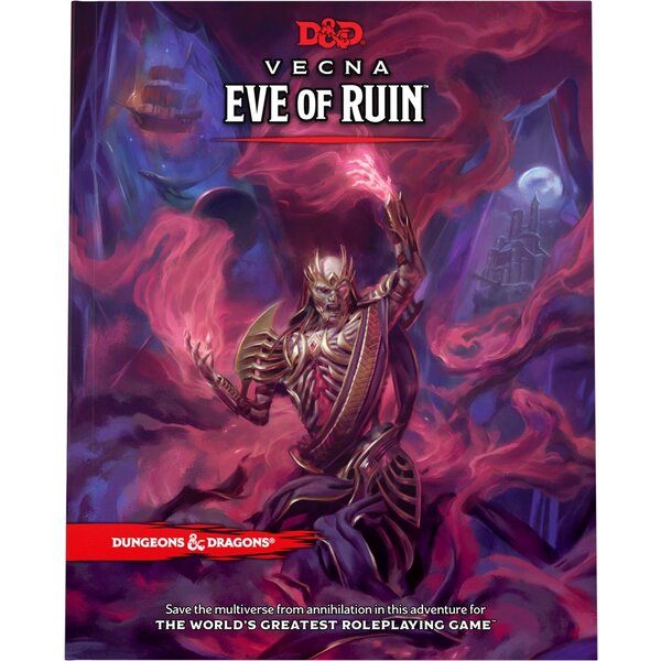 Wizards of the Coast DND RPG VECNA EVE OF RUIN HC *RELEASE MAY 21st*